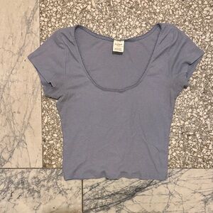 Destined Blue Baby Tee